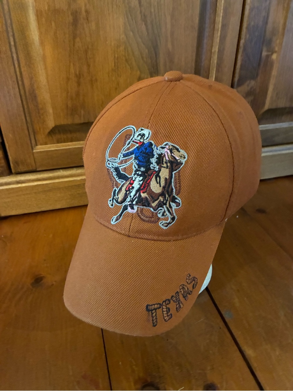 Texas Embroidered Rodeo Cap Baseball Hat - Picture 2 of 6